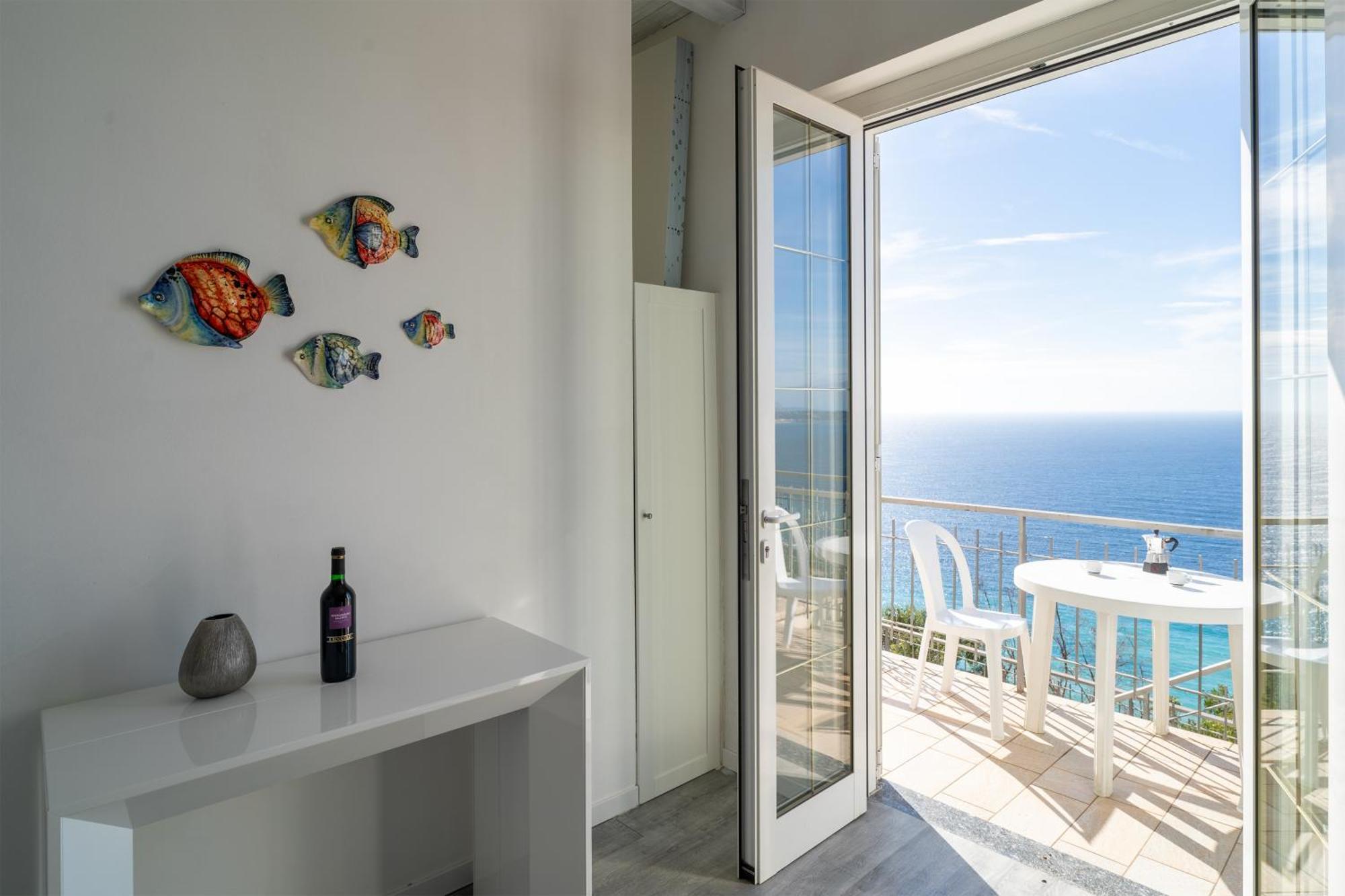 דירות ונטימיגליה Casa Grimaldi - Terrace & Sea View מראה חיצוני תמונה