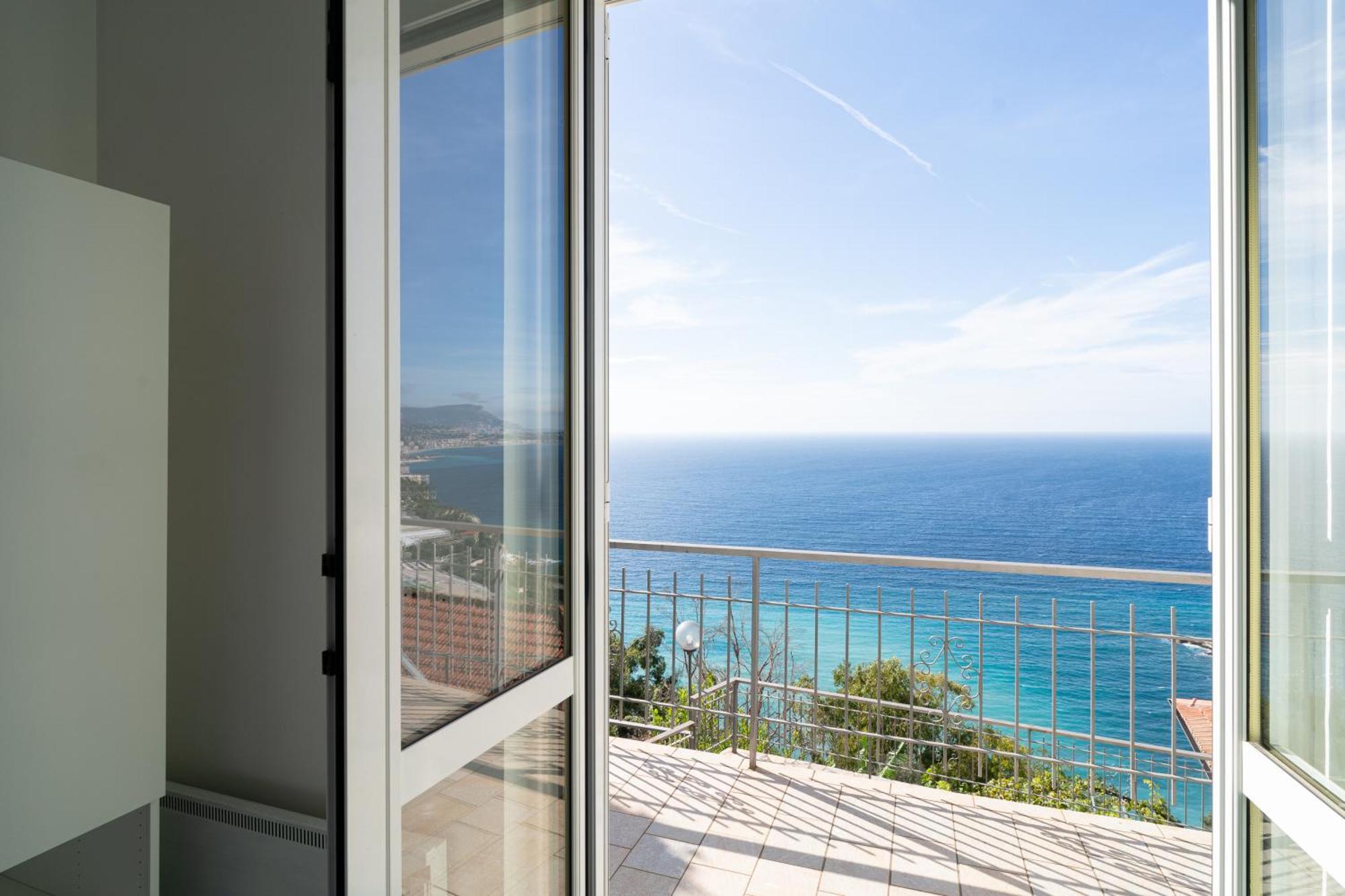 דירות ונטימיגליה Casa Grimaldi - Terrace & Sea View מראה חיצוני תמונה